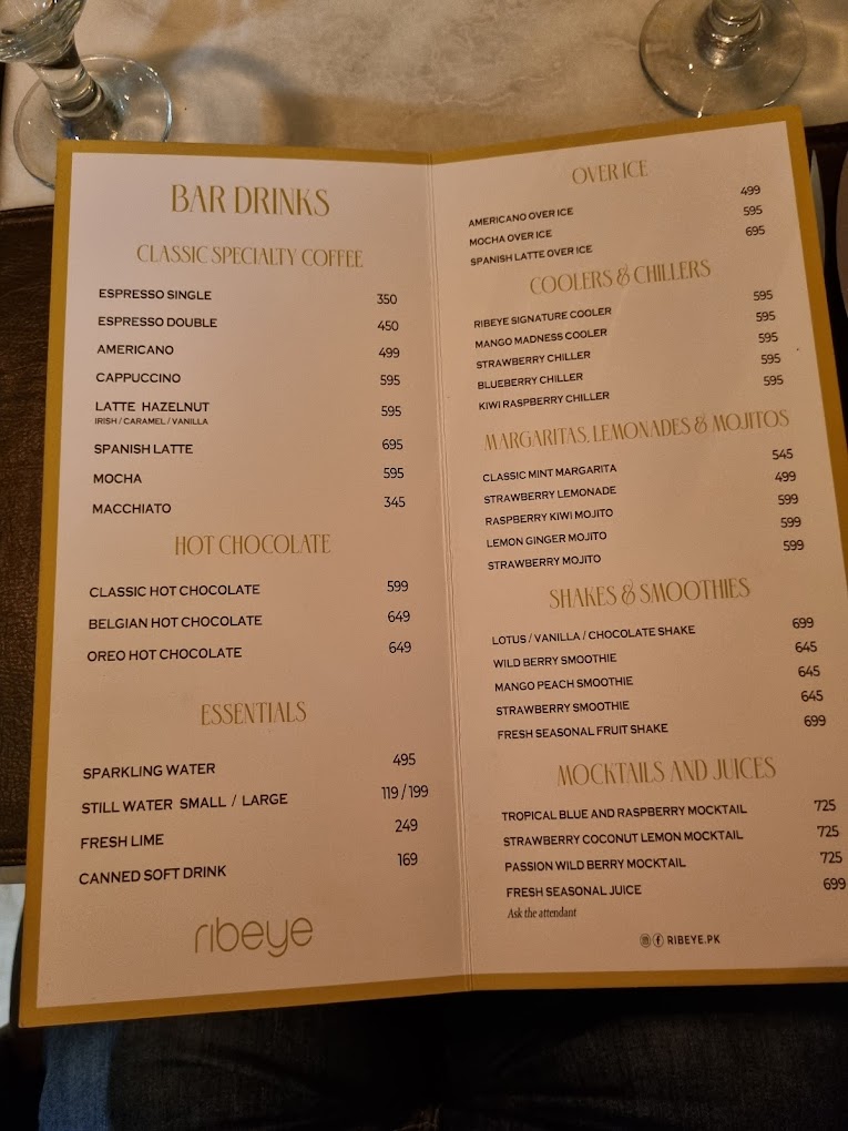 ribeye bahria town menu 4