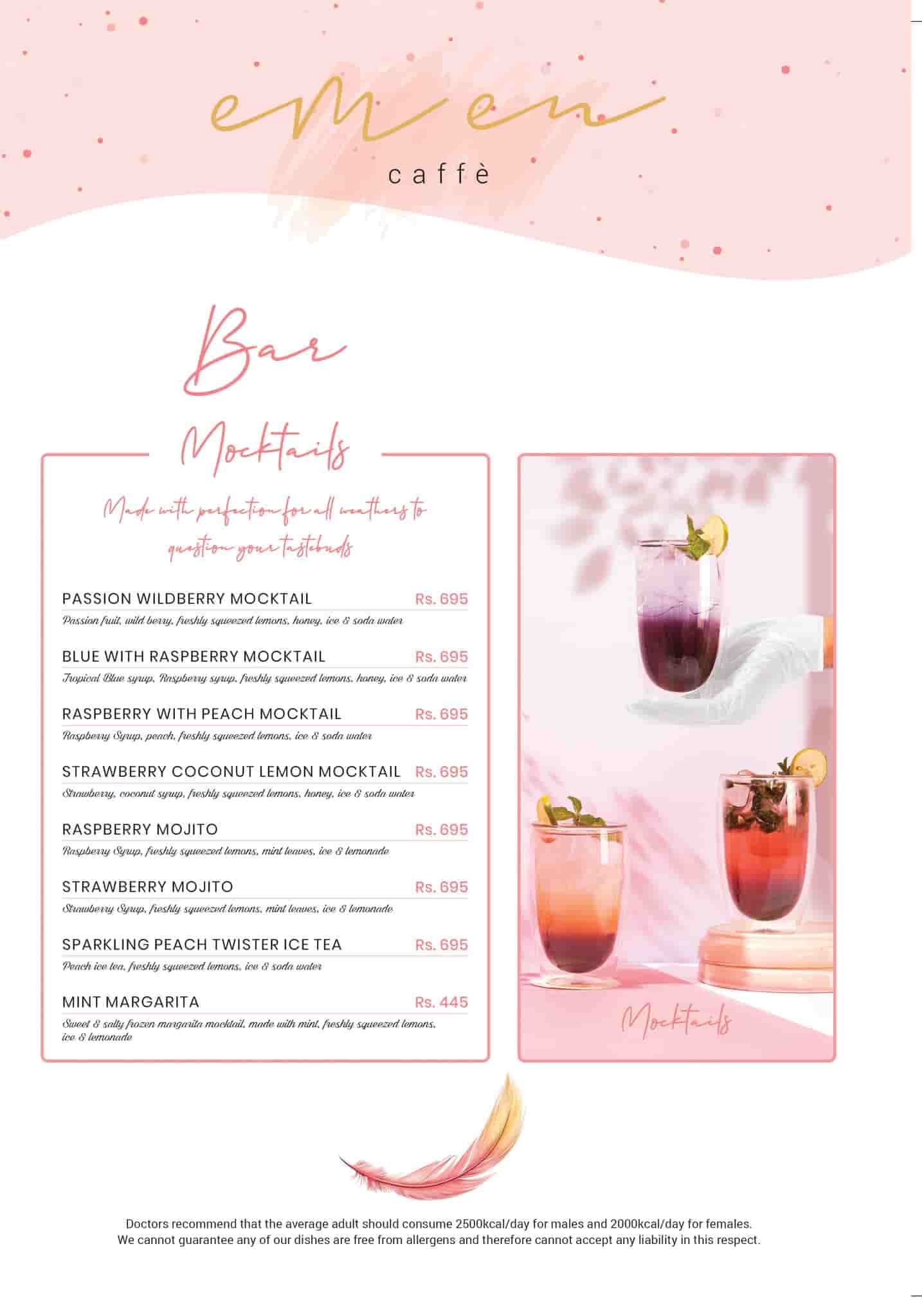 Em En Cafe Menu Photos