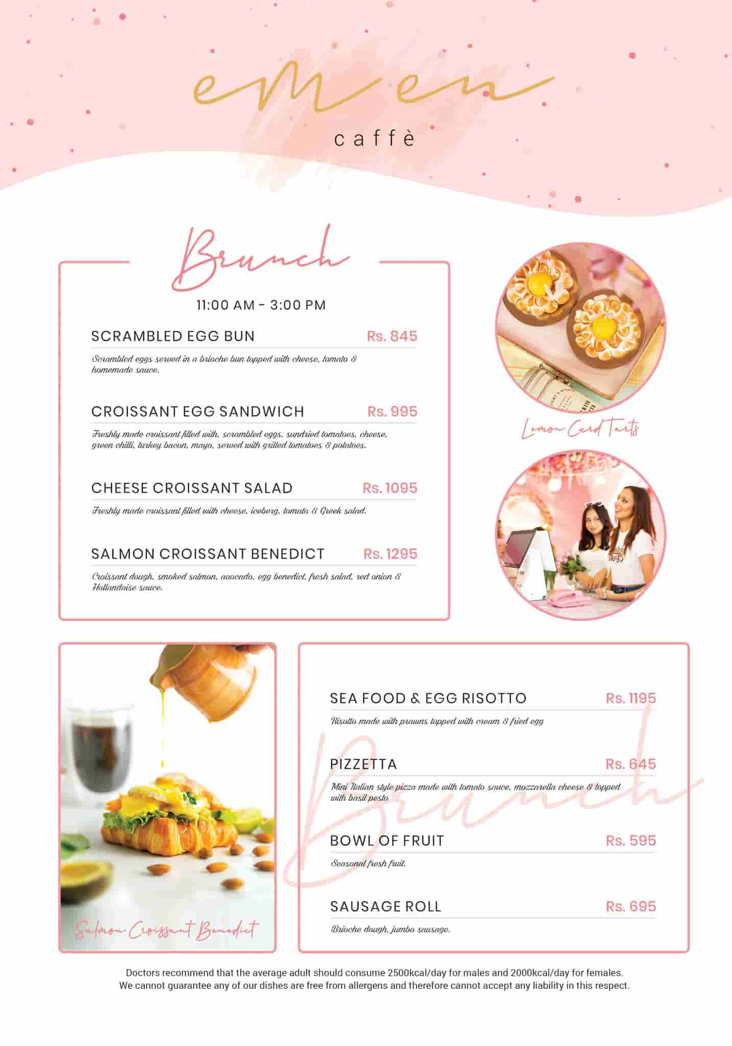 Em En Cafe Menu Photos